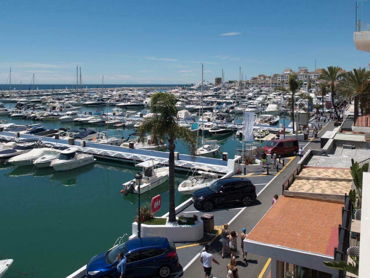 First Line Duplex Puerto Banus Sleeps 8 People Lejlighed Marbella Eksteriør billede